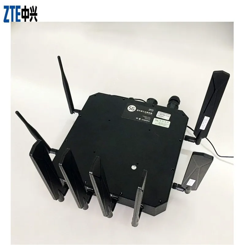 2021 New ZTE Industry Wireless 5G Router MC6010 Powerful Factory Office Outdoor 4G 5G WiFi Industrial Router