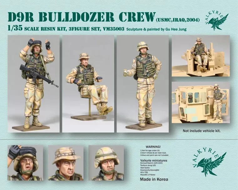 1/35 Resin Figures  Model kits 3 soldiers   Unassambled Unpainted 395