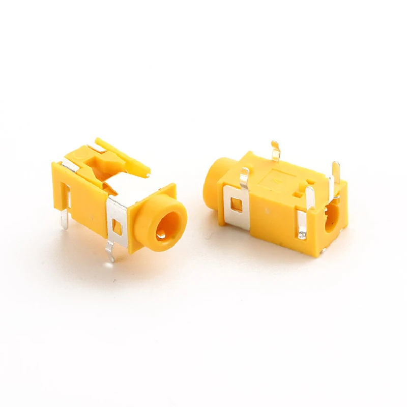 10 Chiếc PJ-322 DC Ổ Cắm Cổng Kết Nối Nguồn Điện Cung Cấp Nữ Điện Kết Nối Jack Cắm 5pin PJ322