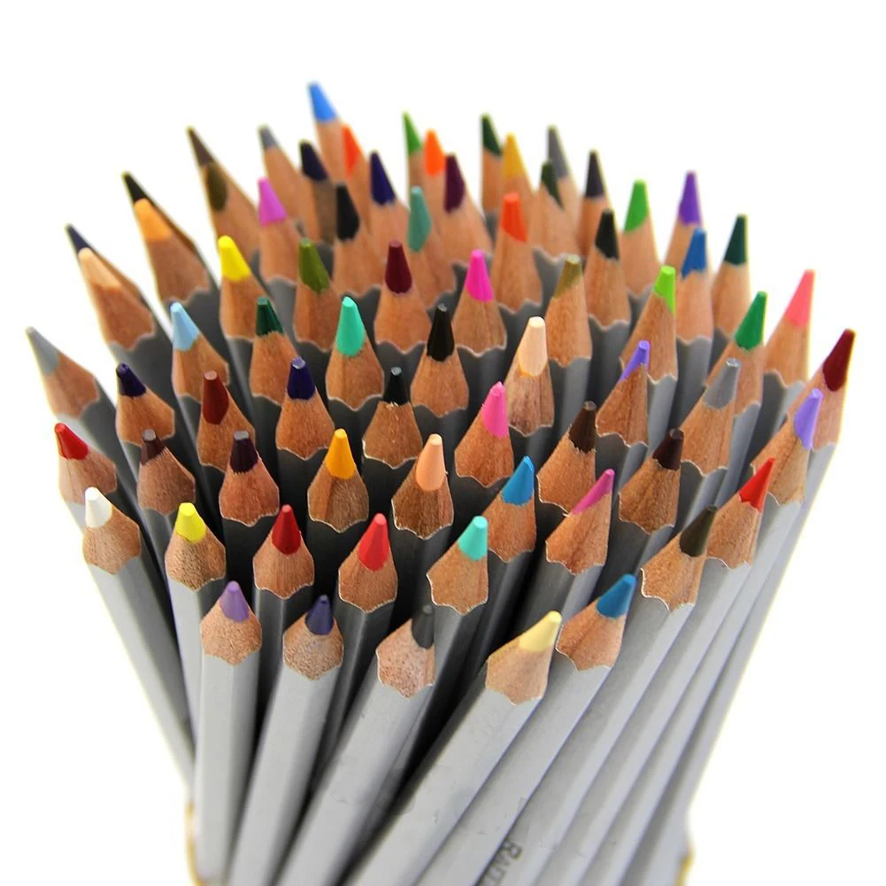 Набор Карандашей Из кисть набросок древесины, 72/10 цветов, масляные, художественные, ручная роспись, школьные, товары для рукоделия для рисования, изделия для рукоделия