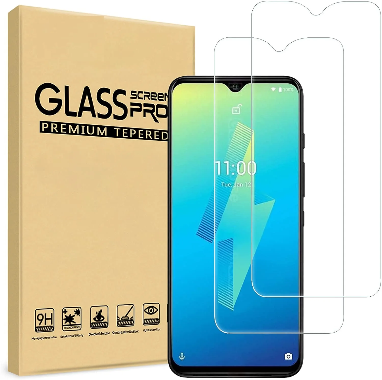 Glass For Wiko Power U30 U20 U10 Screen Protector Tempered Glass on Wiko Y81 Y62 Y61 Y51 Sunny5 View4 Lite View5Plus Vidro