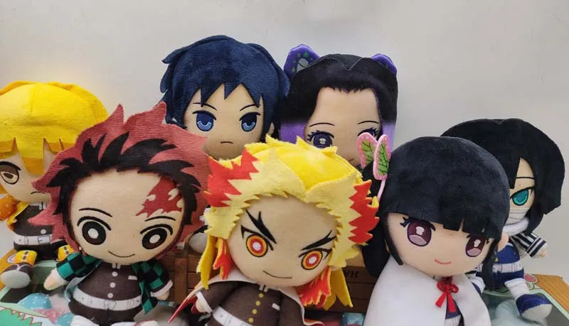 Demon Slayer Doll Rengoku Kyoujurou Uzui Tengen Kochou Shinobu kimetsu no yaiba Lovely Plush Toys