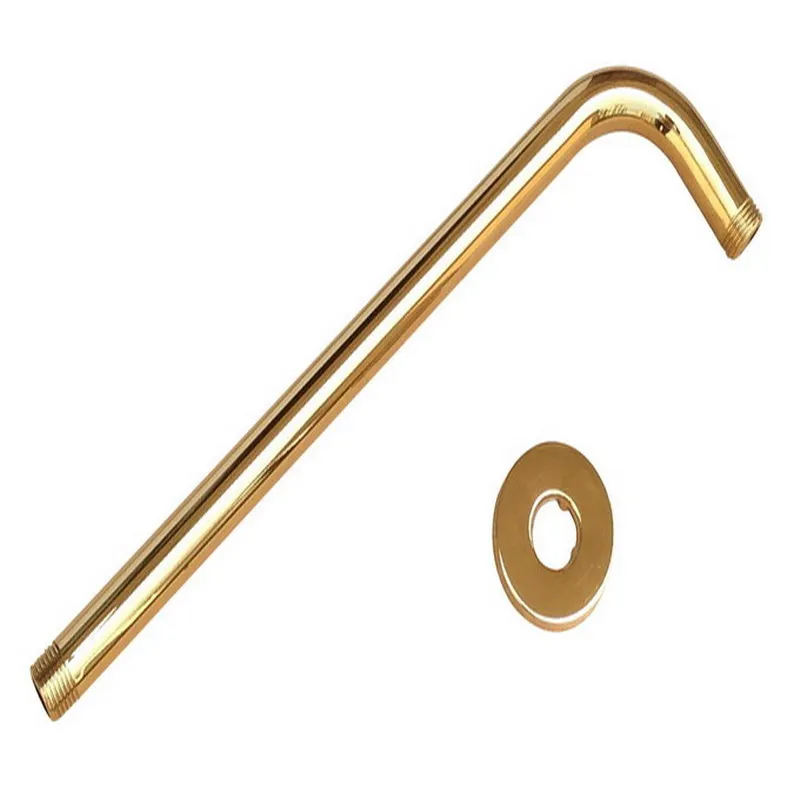 Gold Color Brass Bathroom Accessories Rain Shower Head / Hand Spray / Shower Arm / Shower Hose / shower Bracket  ad002