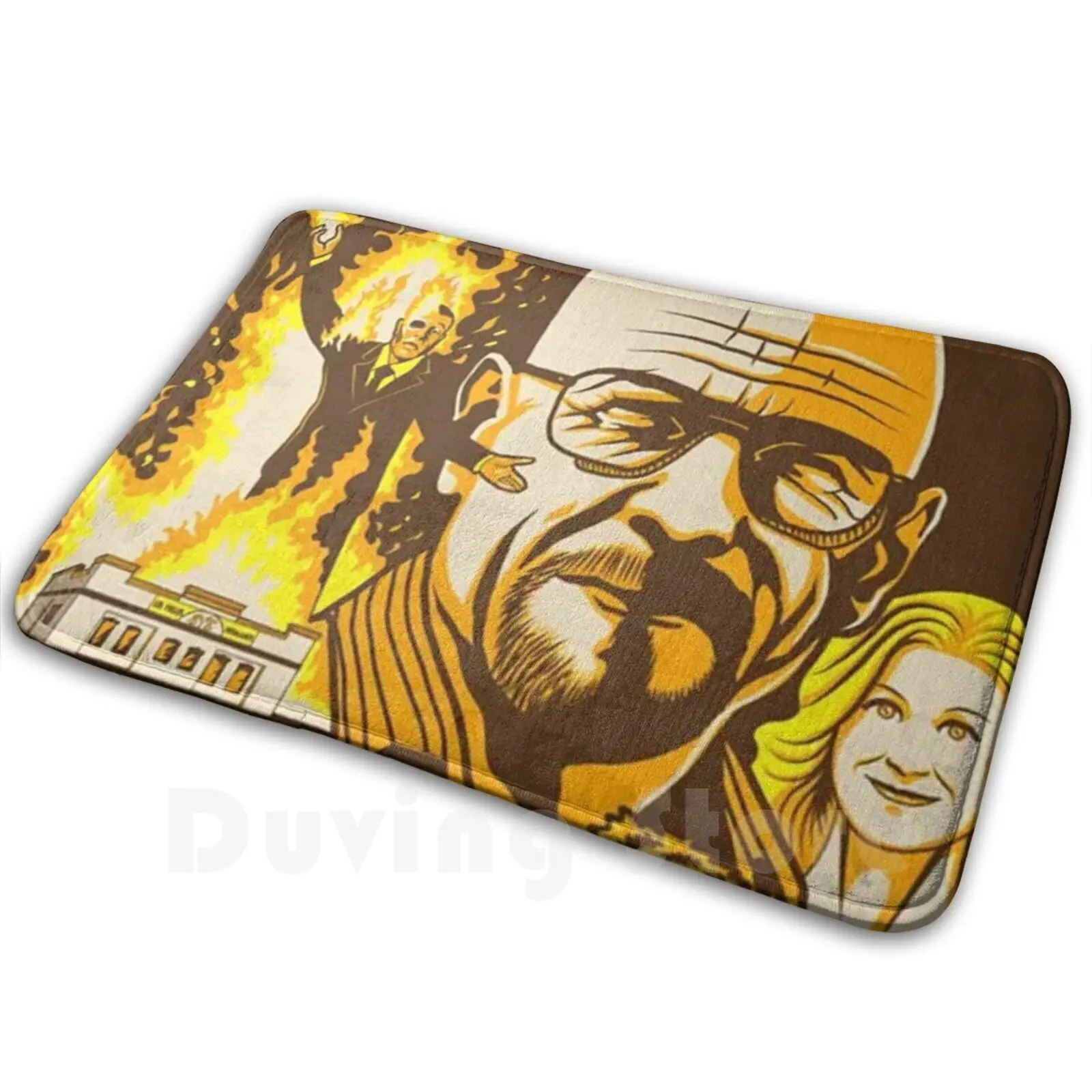 Carpet Mat Rug Cushion Soft Walter White Pinkman Lets Cook High Quality Artwork Rv Truck