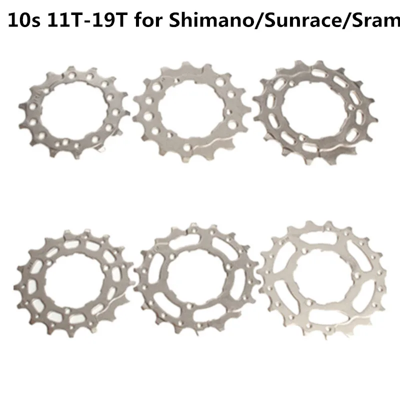 Top Quality mountain bike cassette flywheel Sprocket Cog 10S 11T-19T full range of flywheel repair Cogs for SHIMANO SRAM Sunrace