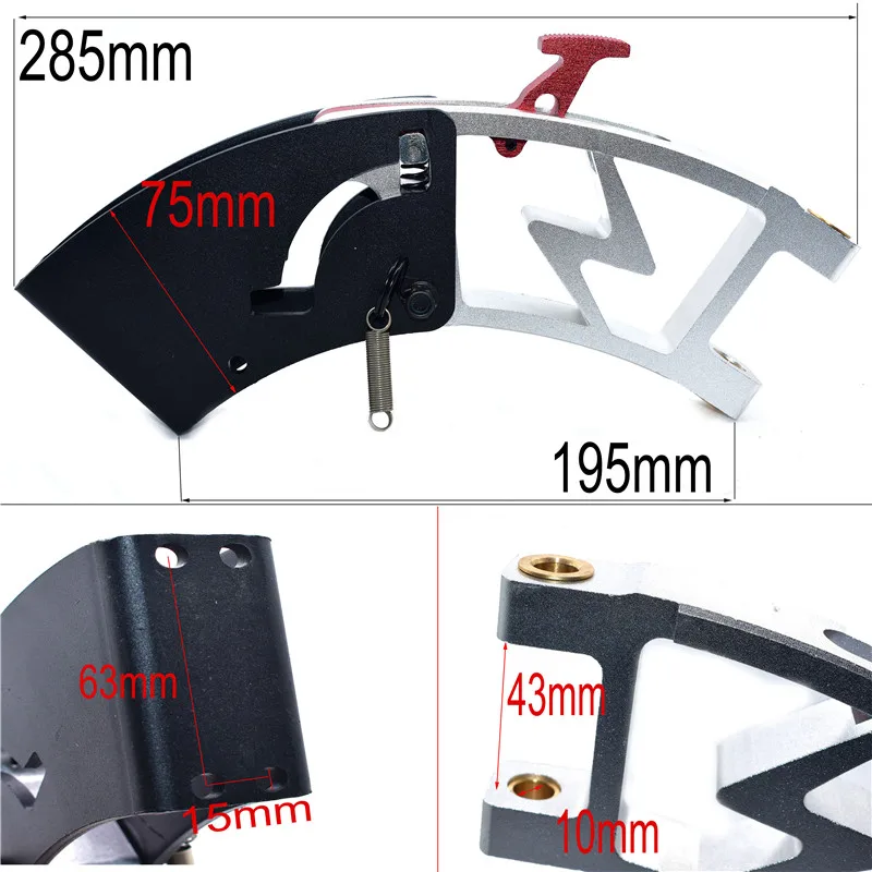 10 inch Electric scooter folding system assembly accessories new 10 inch texilop scooter folding lock