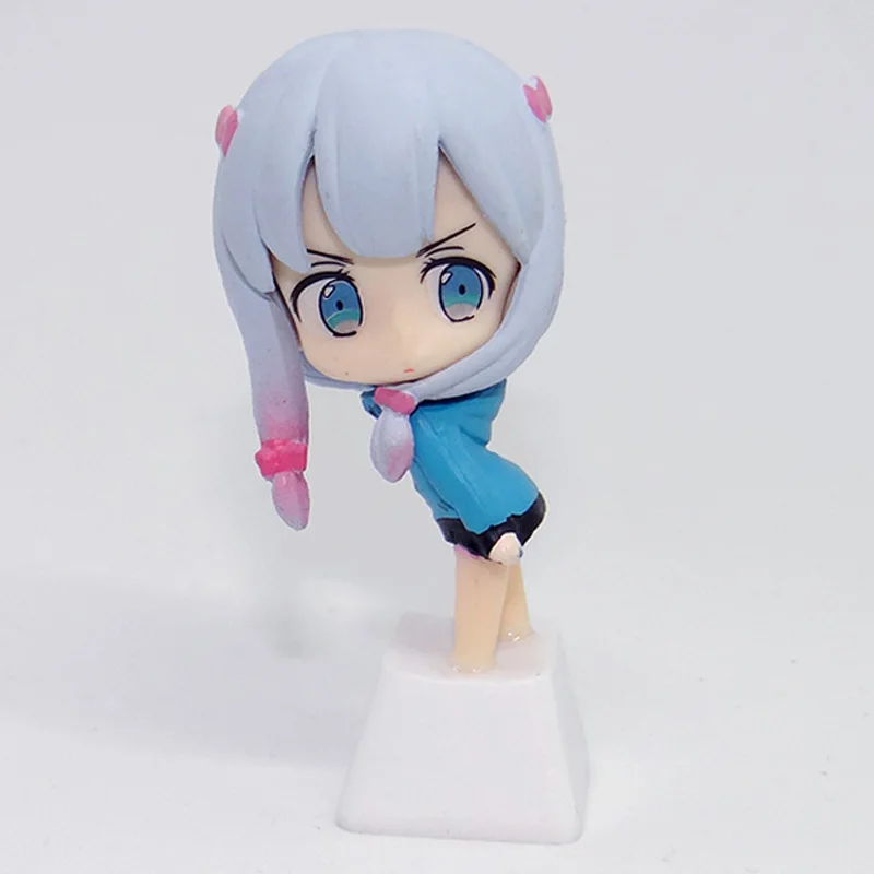 DIY Graffiti Personalized Keycap Cartoon Mechanical Keyboard Cute Comics Sister Unique Keyboard Keycap R4 Height Pink PBT Round