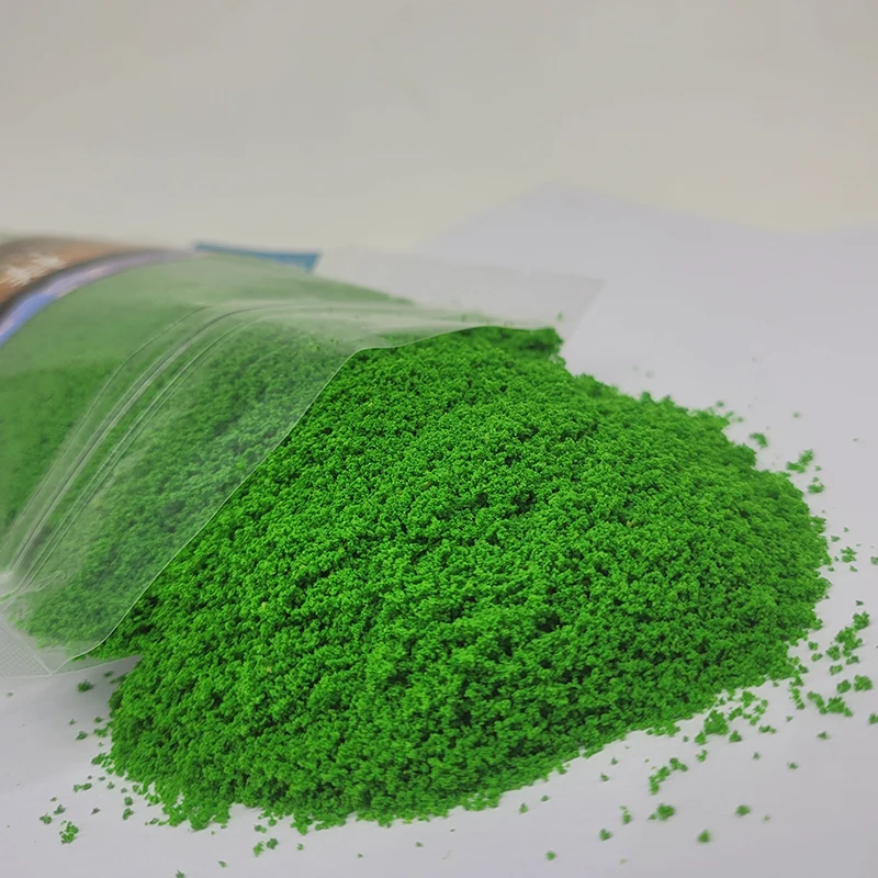 50g 0.5-1.0mm Model Grass Powder Miniature Architectural Tree Powder For Diorama Garden Making Material Ground Sponge Material