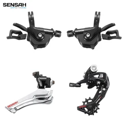 SENSAH  2x11 Speed, 22s Road Groupset, flat handle Shifter + Rear Derailleurs + Front Derailleurs Force RIVAL 5800, R7000 UT 105