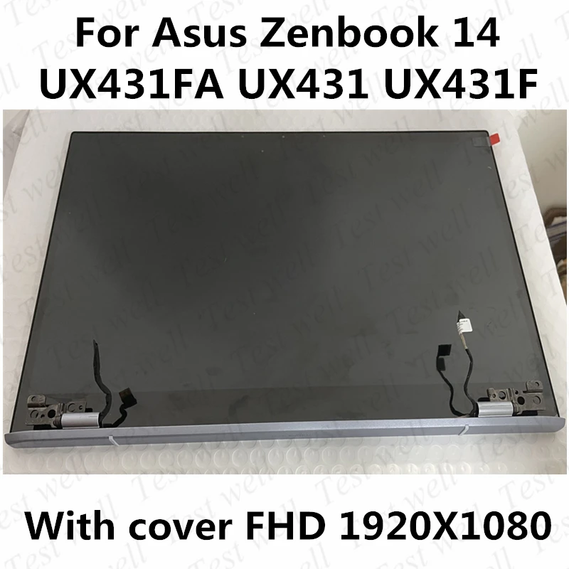 tela original laptolcd de 14 partes montagem completa para asus zenbook 14 ux431fa ux431 ux431f ux431fa fhd nb8618 01