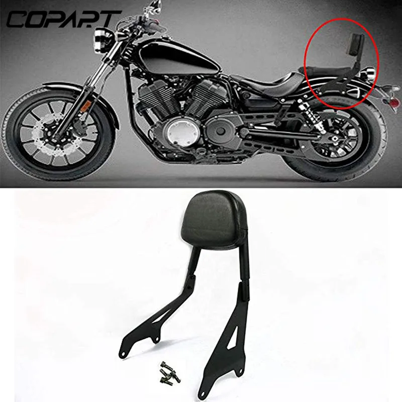 Motorcycle Detachable Backrest Rear Passenger Sissy Bar With Pad For Yamaha XVS950 2014-2020 Bolt R-Spec XV950 XV 950 2014-2022