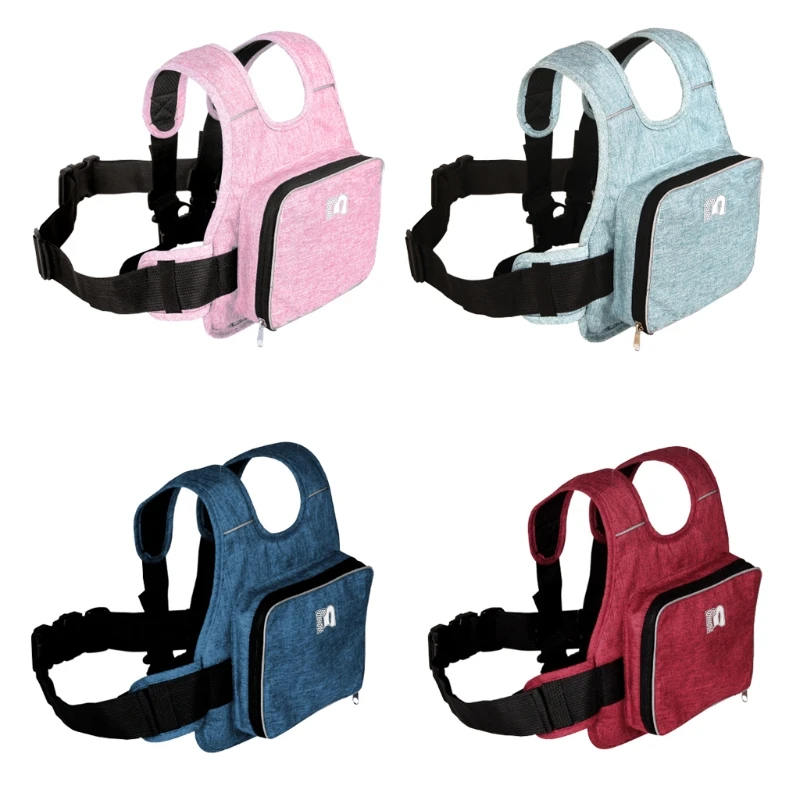 2024 New Children Kid Safety Seat Strap Resistant Baby Harness Belt Reflective Foldable Safety Belt Reflective and Foldable