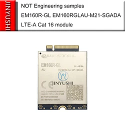 Quectel-EM160R-GL EM160RGLAU-M21-SGADA LTE-A Cat16 Module, M.2 Global Band, Suporte Mundial, MIMO, Não Engineering Sampling Rate, EM160R-A