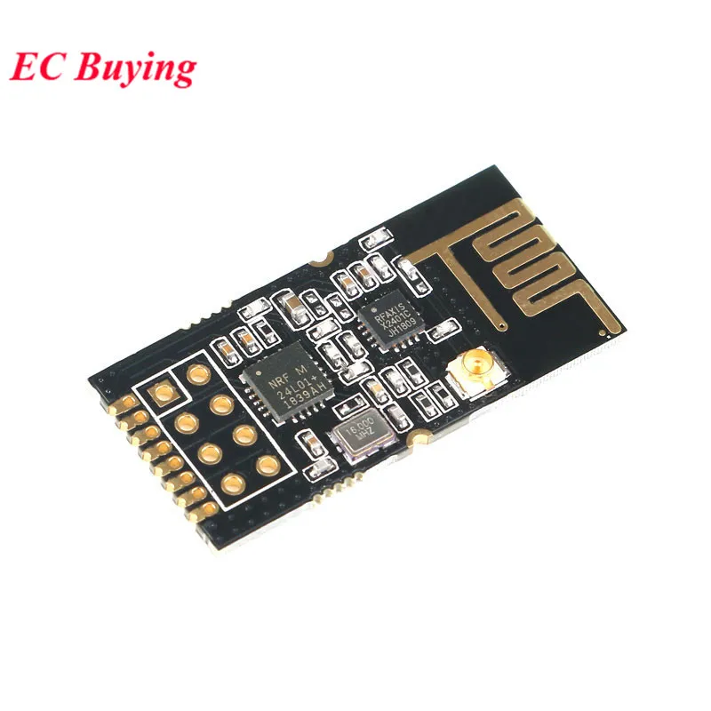GT-24 2.4G SMD NRF24L01 1100 meter long-distance NRF24L01+PA+LNA SMD wireless modules 1100meters 2.4G Antenna Adapter Cable