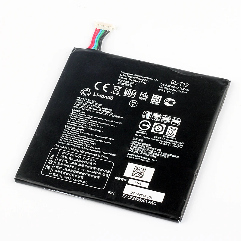 Original BL-T12 Battery for LG G pad 7.0 V400 V410 BL-T12  4000mAh