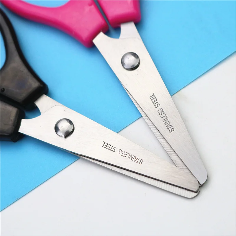 1PCS cute Marine animals student stationery scissors Child safety scissors paper cutting Crop tool