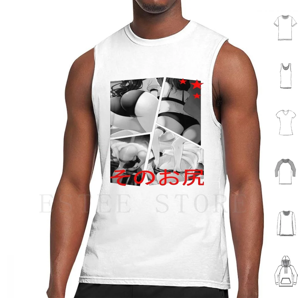 Yandere Hentai Anime Gift Tank Tops Vest Cotton Yandere Hentai Anime