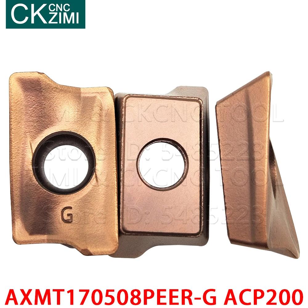 AXMT AXMT123508PEER-G ACP200 AXMT170508PEER-G ACP200 Carbide Lắp Xay Miếng Dụng Cụ Tiện CNC Indexable Kim Loại Tiện Dụng Cụ