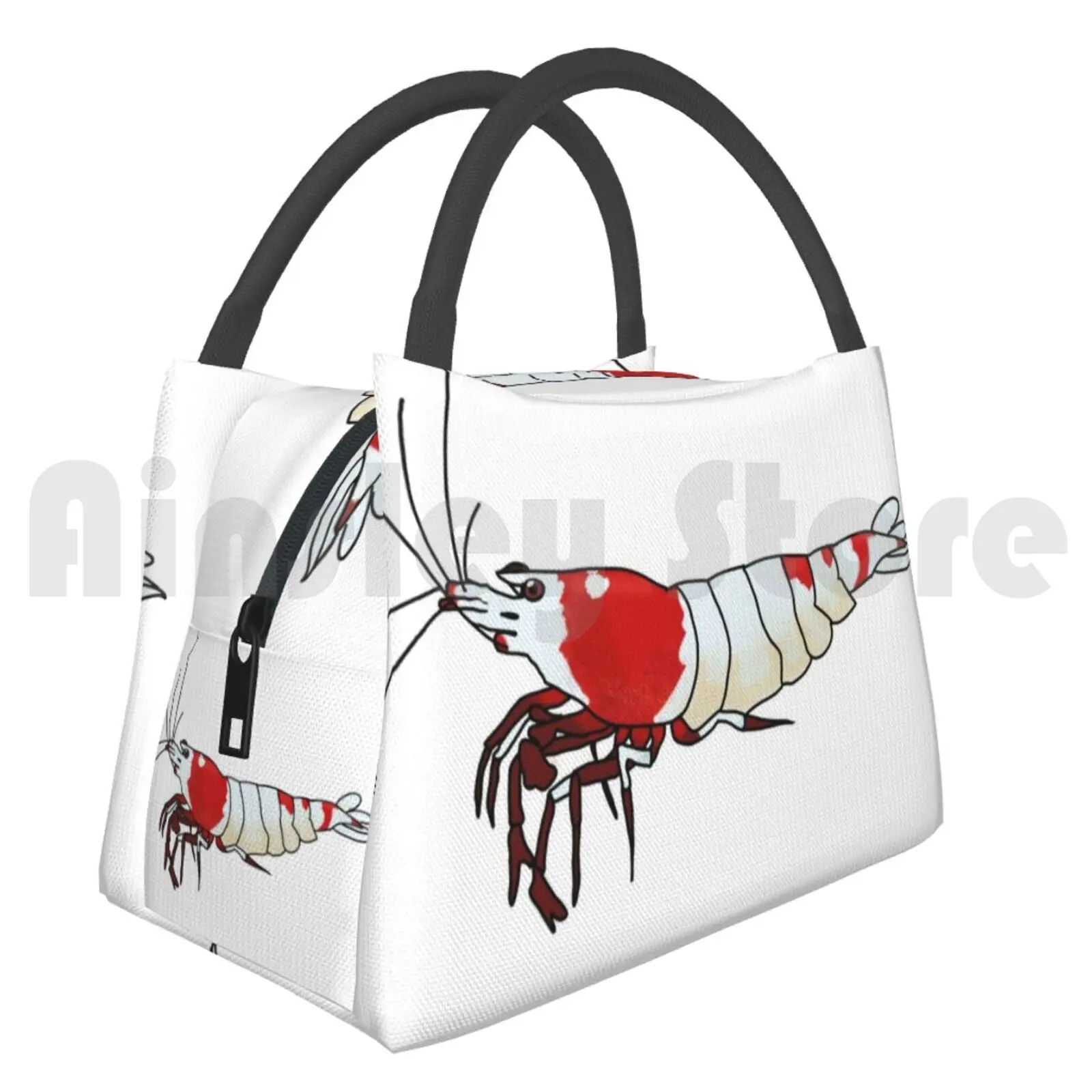 

Cooler Lunch Bag Picnic Bag Red Crystal Shrimp Red Crystal Shrimp Shrimp Crystal Nature Caridina Shrimp Neocaridina
