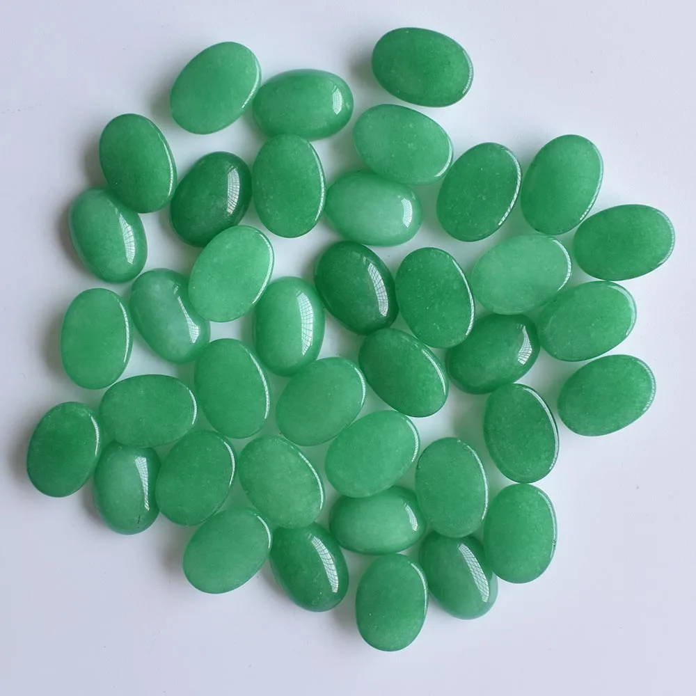 2020 Modischer Bestseller: Gemischte Naturstein-Oval-Cabochons aus Tigerauge und Opal, 10x14mm, Großhandel 50 Stück/Lot, kostenloser Versand – Detail 12