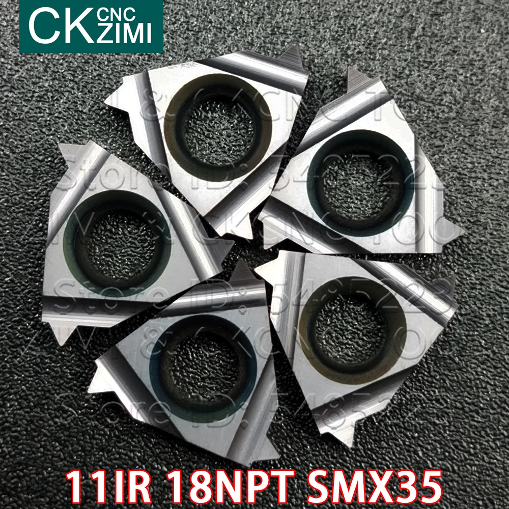 11IR 18NPT SMX35 Carbide Inserts internal Threading Inserts CNC wood turning tools Indexable Lathe Inserts for stainless steel