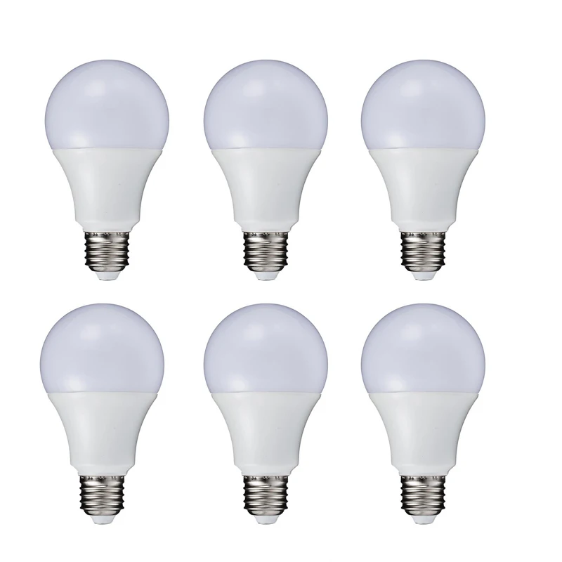 

6pcs/lot LED Bulb E27 E14 12W 15W 18W 25W Ampoule Spotlight 220V Home Table Lamp Decor Light Energy Saving Lampada Bombilla