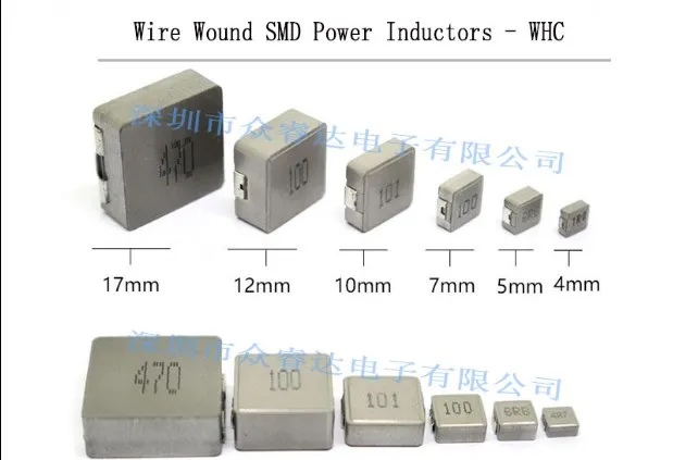 30pcs/lot high quality Wire Wound SMD Power Inductors-WHC Integrated chip power inductor free shipping