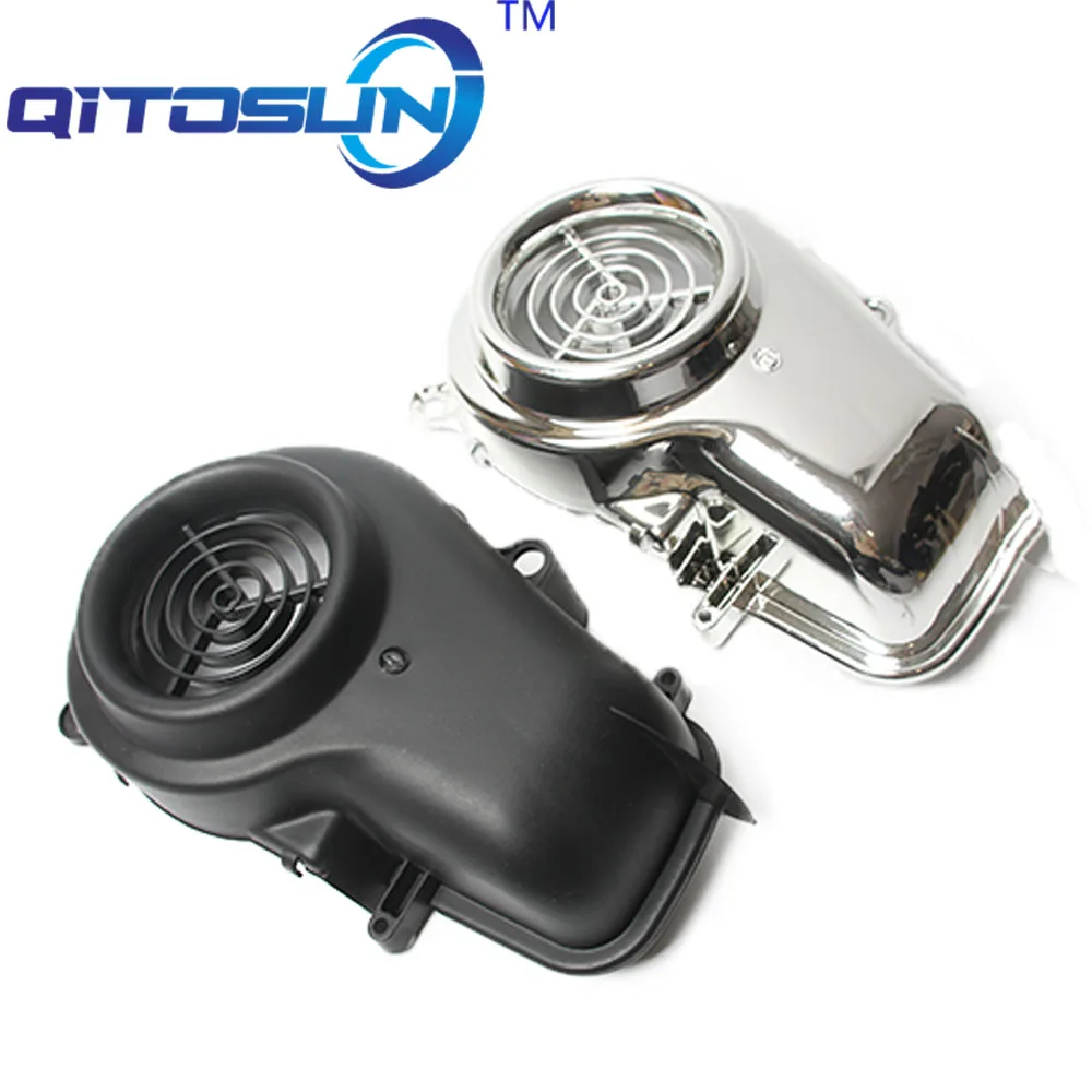 Motorcycle Accessories For 5SU SA16J JOG50 ZR EVOLUTION Motorcycle scooter chrome fan cover