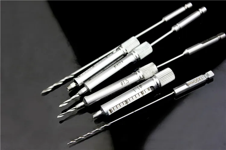 

Ортопедический инструмент, медицинское фиксирующее сверло, направляющая втулка, глубина сверления, пилотная направляющая Ao synthes, ручная костяная пластина