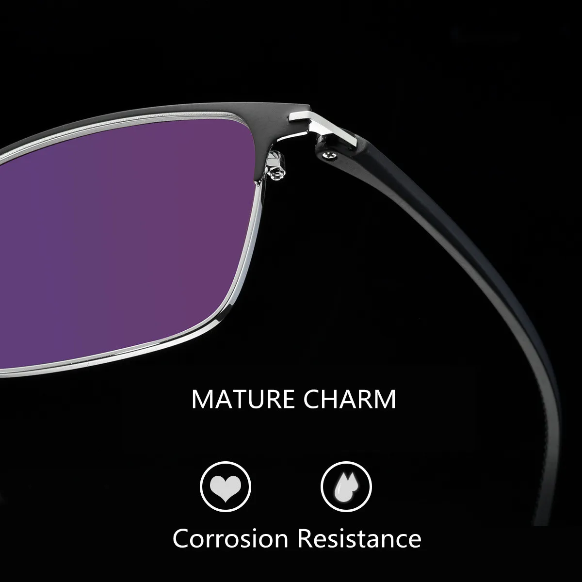 Blue Light Blocking Reading Glasses Men Transparent Computer Eyeglasses Reading Magnifying Eyewear Presbyopic Diopters +1.0 +1.5