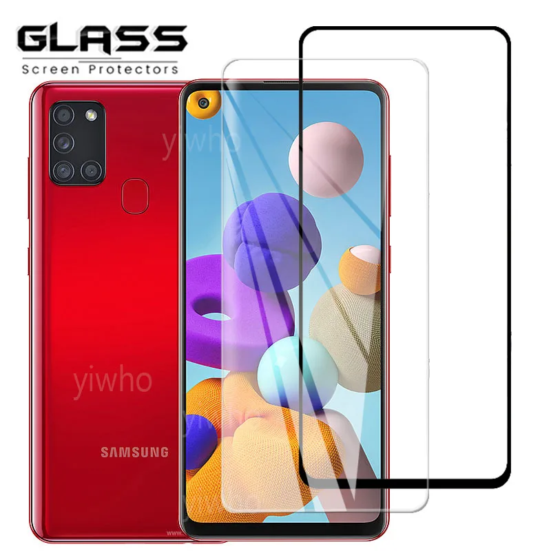 Tempered glass for Samsung Galaxy A21S camera lens screen protector for Samsung Galax A217F A21 A 21 S protective glass film