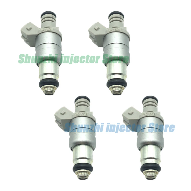 4pcs Fuel Injector Nozzle For Soviet Russian The Lada Volga cars L4 1990-2012 OEM:VAZ6238  VAZ 6238