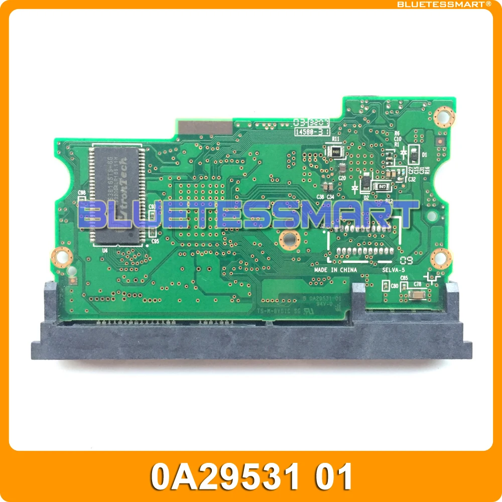 hard drive parts PCB board F B 0A29531 01 for Hitachi 3.5 SATA hdd data recovery hard drive repair HDS721616PLA380