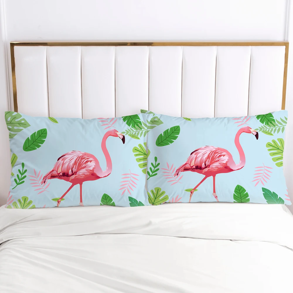 3D HD 1pc Pillow cover 50x75 50x70 50x80 Pillow case Bedding Pillowcase Pillowcover decorative for home  nordic rose
