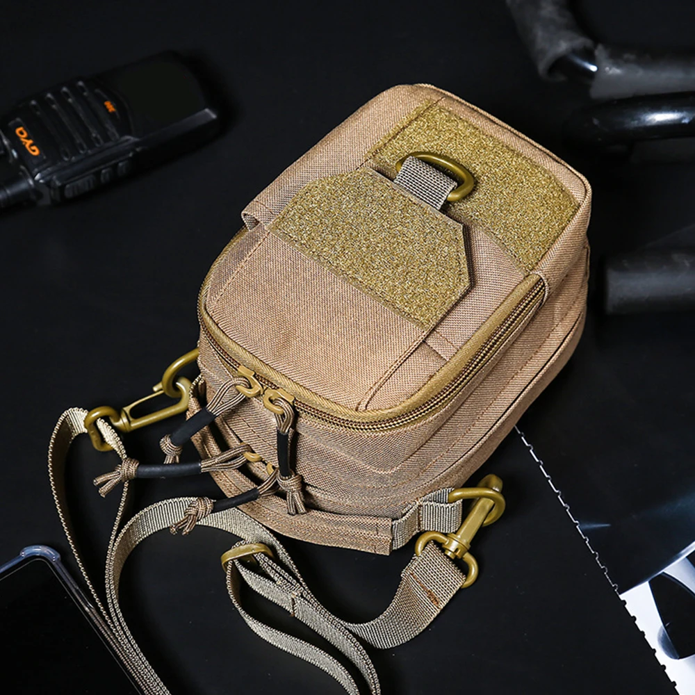 Outdoor Tactical Molle Backpacks Camping Bag Pouch Belt Waist Backpack Sport Running Pouch Travel Shoulder Crossbody Bags  X220D