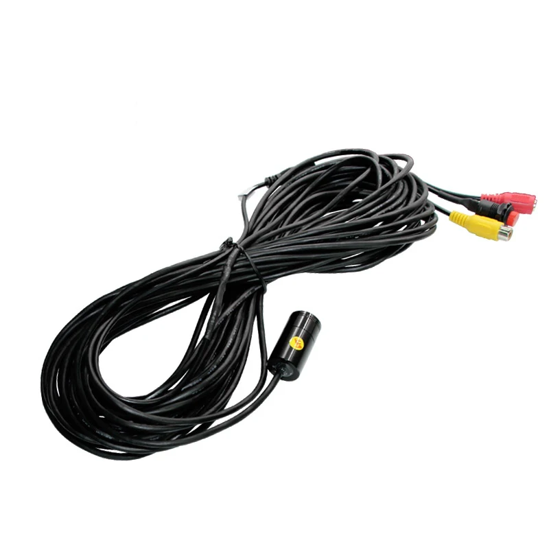 Extendable Cable IP68 520TVL 8pcs Lamp Small Underwater Fishing Camera Mini Video Drain Chimney  Inspection Camera