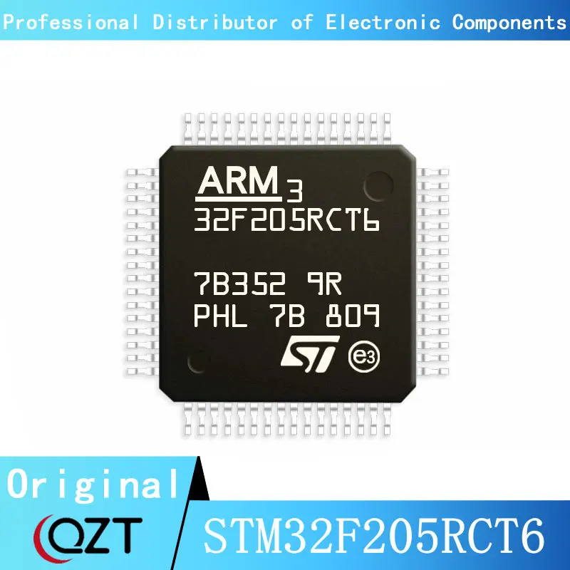 

10pcs/lot STM32F205 STM32F205RC STM32F205RCT6 LQFP-64 Microcontroller chip New spot