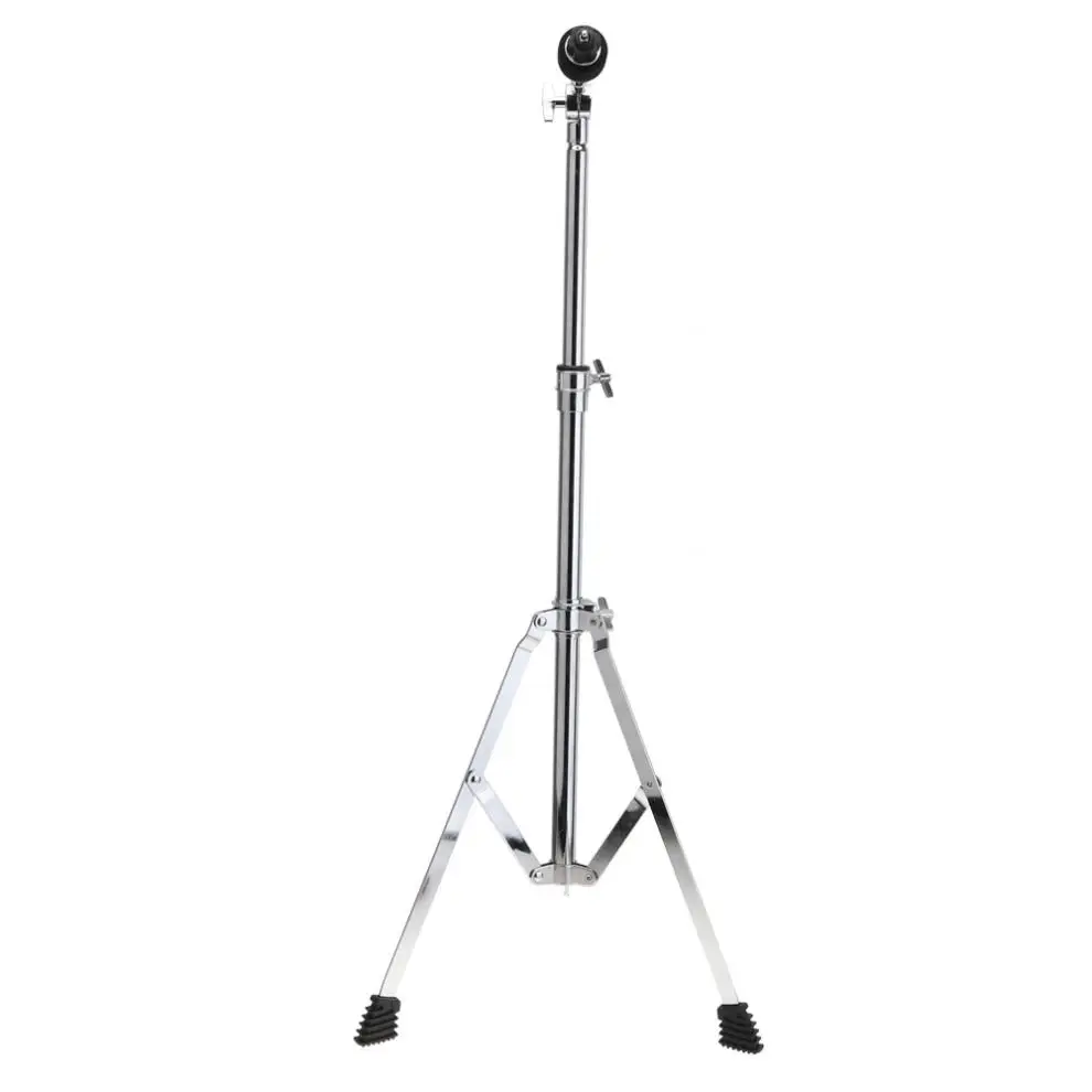 Cymbal Stand Full Metal Floor Cymbal Triangle Bracket Stand Holder Adjustment Foldable Jazz Drum Set Percussion