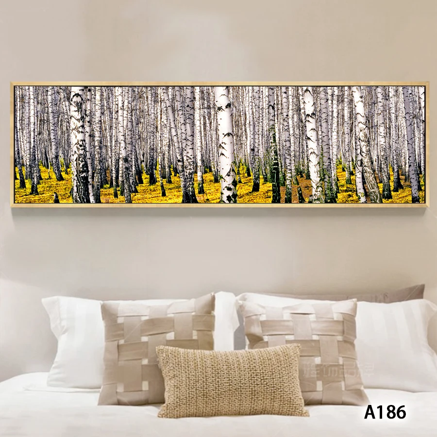 

Abstract Oil Painting Print on Canvas Modern Forest Landscape Canvas Printing Canvas Painting Wall Art Picture for Home Decor