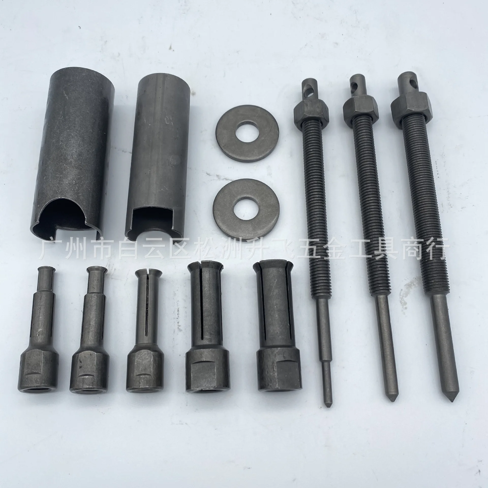 Special tool for bearing in motorcycle case, bearing remover, eight-piece bearing puller