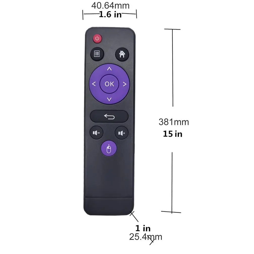 Substituição original ir controle remoto controlador para h96 max rk3318 android caixa de tv