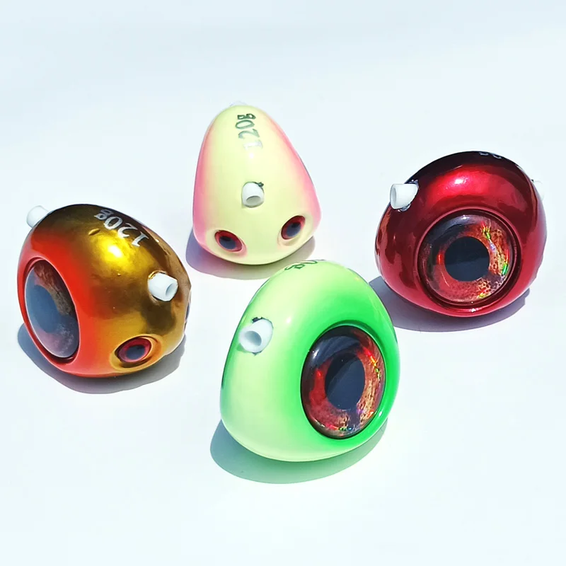 350g/250g/200g/150g/120g/100g/80g/60g/40g Kabura Pesca Slider Snapper/Meer brassen Jig kopf mit rock blei jig jigging locken