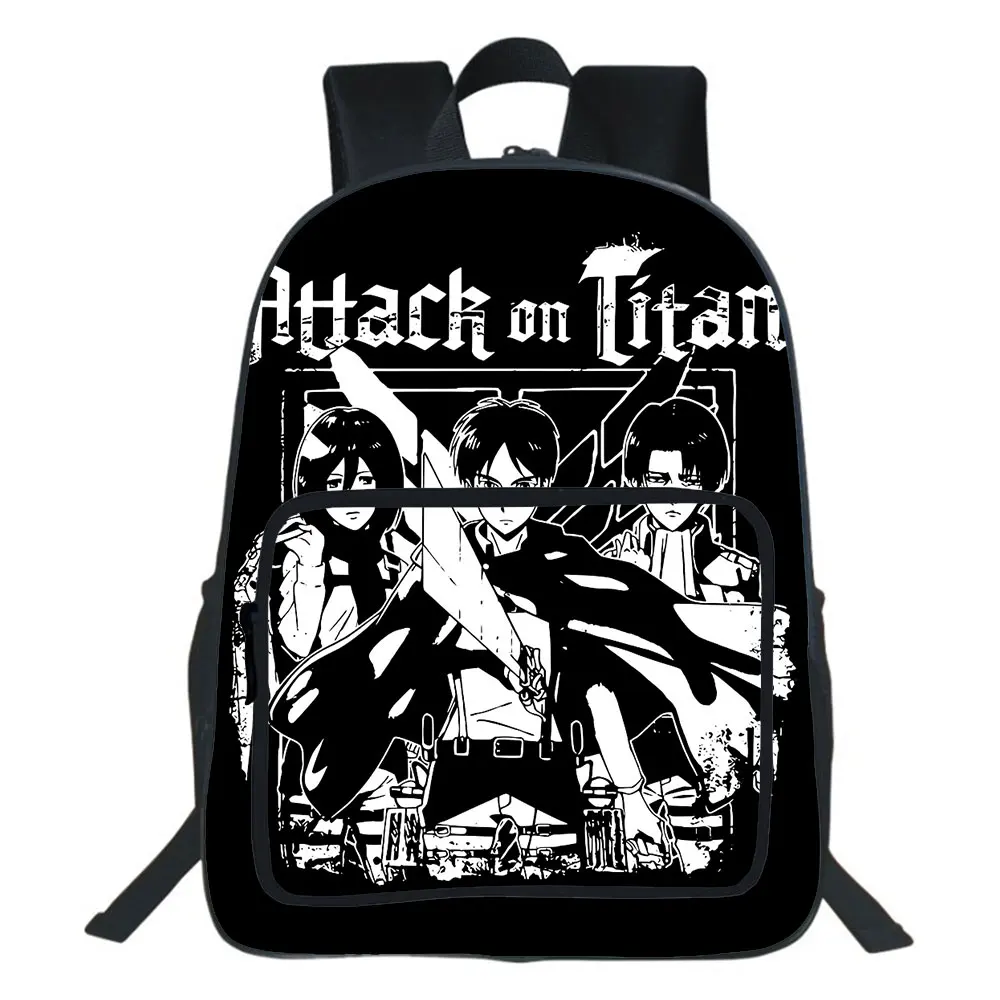 Tấn Công Titan Ba Lô Hoạt Hình Cổ Sinh Viên Ba Lô Dung Lượng Cao Học Thời Trang Schoolbag Thanh Thiếu Niên Học Sinh Có Túi