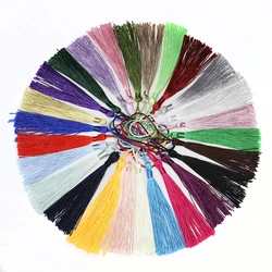 34 Colors 32pcs/Pack Polyester 13cm Silk Tassels Fringe Tassels Hanging Curtains For Sewing Garment Home Decoration