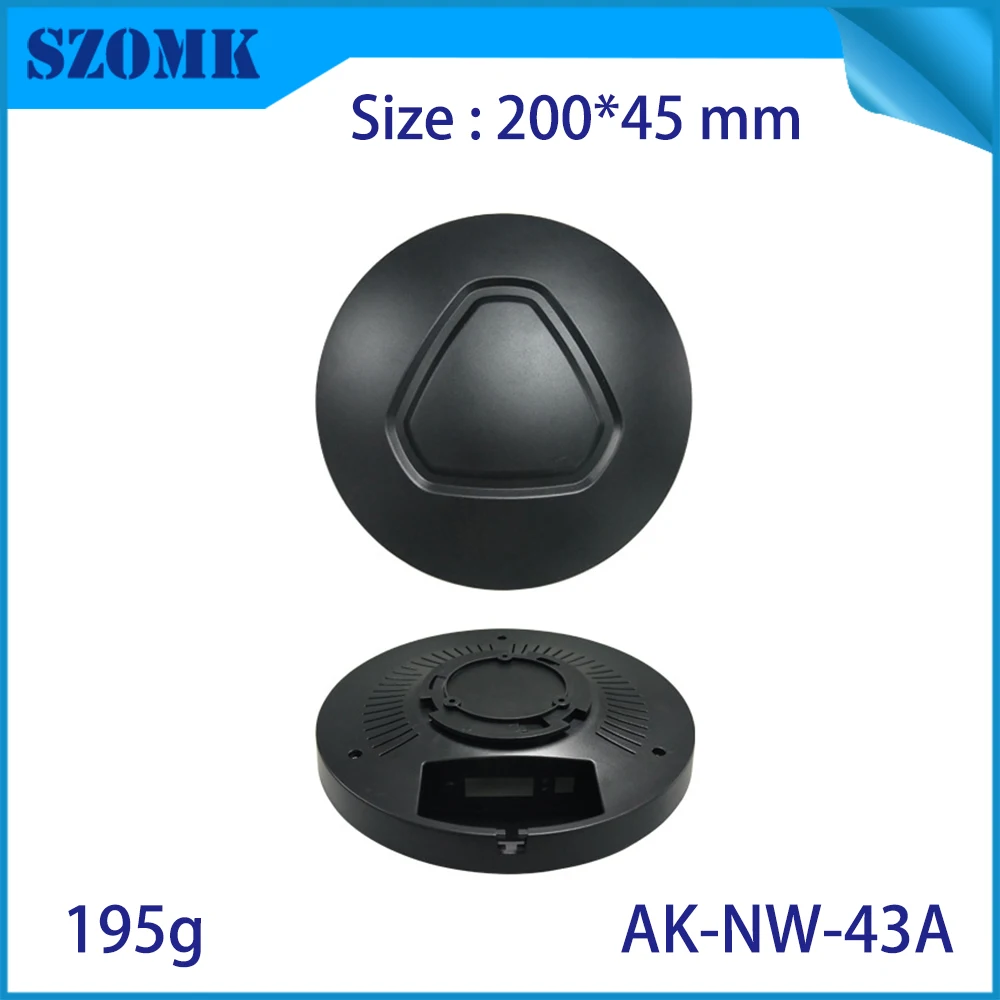 4 Pcs 200*45 mm ceiling IOT szomk Plastic box for electronic smart home wireless Plastic gateway enclosure router housing