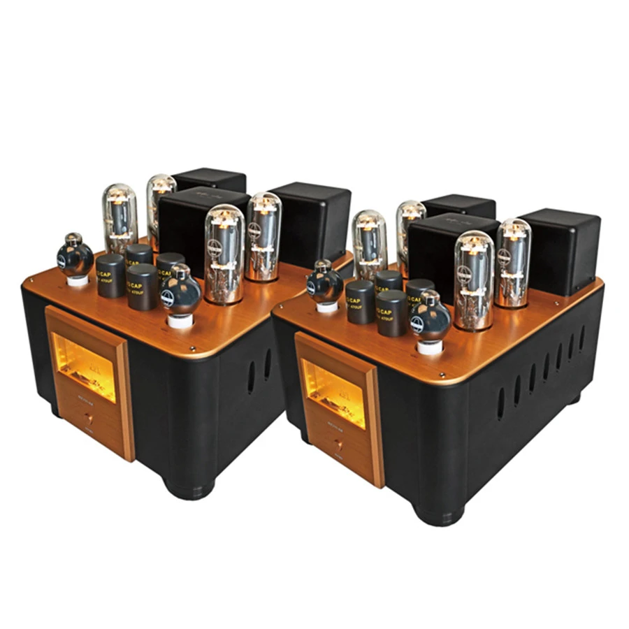 Meixing Mingda MC211-AS Mono Vacuum Tube Amplifier 6SN7 Push 211 Class AB1 Power Amplifier 100W 110V/220V (pair)