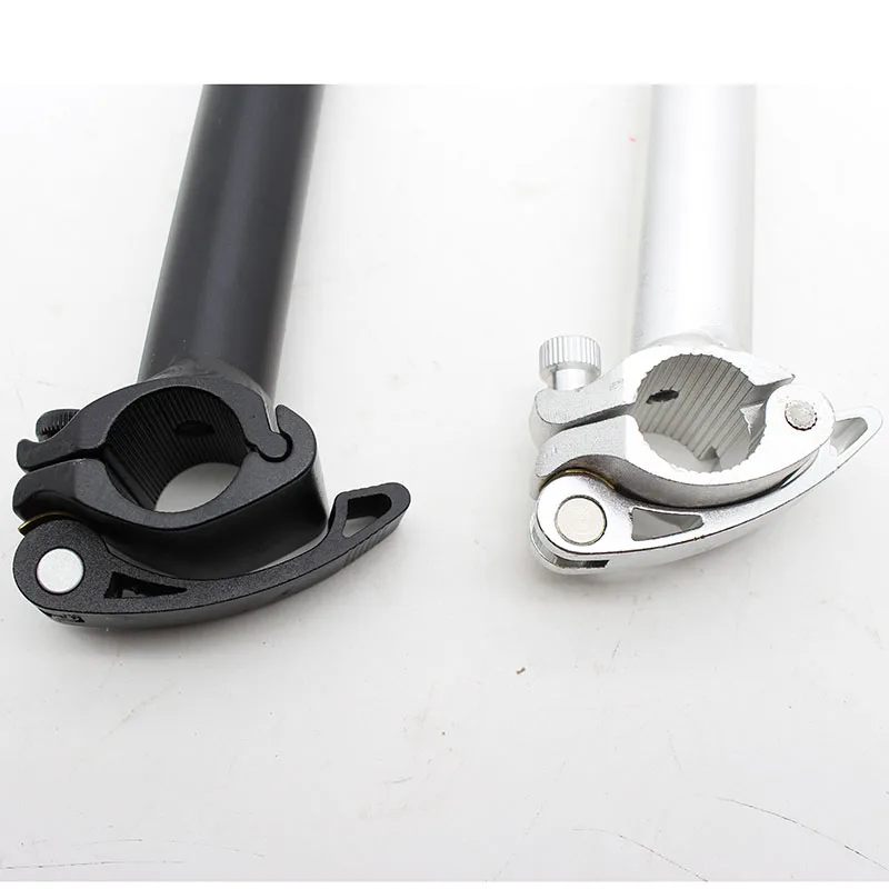 Folding Bike Original Stem 25.4mm 28.6mm Bilateral Adjustable Stem Folding Bicycle Double Section Stem Parts