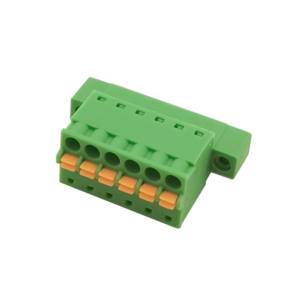 10Pcs 3.5Mm Reverse Plug 15Edgkdrp KF2EDGKDRP 3.5 2P ~ 12P Pcb Connector Plug-In terminal Blok Fkic 1,5 St Phoenix Contact