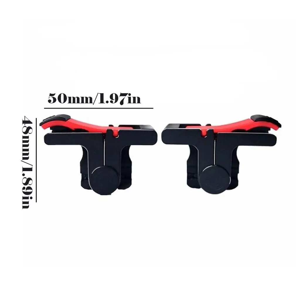 D9Mobile Game Controller Gamepad Plastik L1R1 Keypad Joystick Ponsel Sensitif Menembak dan Tujuan Pemicu Mobile Controller untuk PUBG