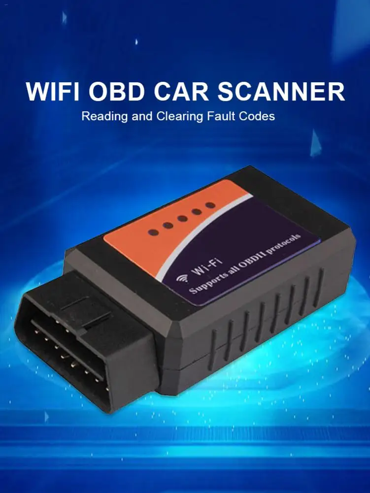 WiFi OBD Car Scanner Smart Vehicle Diagnostic Code Reader Tool Automatic Repair Automatically Update Applicable To All Cars